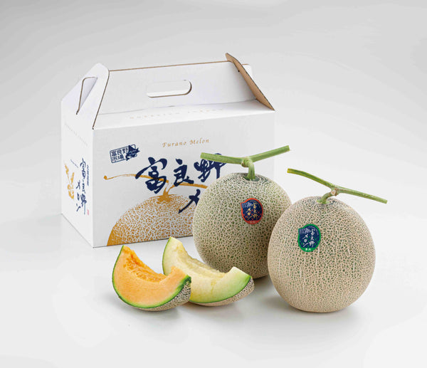 【予約受付中】富良野産 赤肉・青肉メロン 食べ比べセット