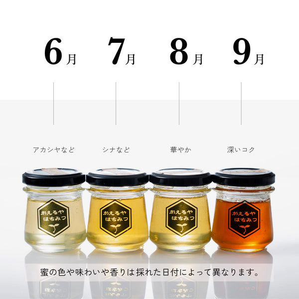 かえるやはちみつ 季節のはちみつギフト