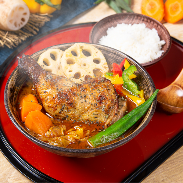 奥芝商店 プレミアム冷凍スープカレー【熟成骨付き鶏の札幌スープカレー】