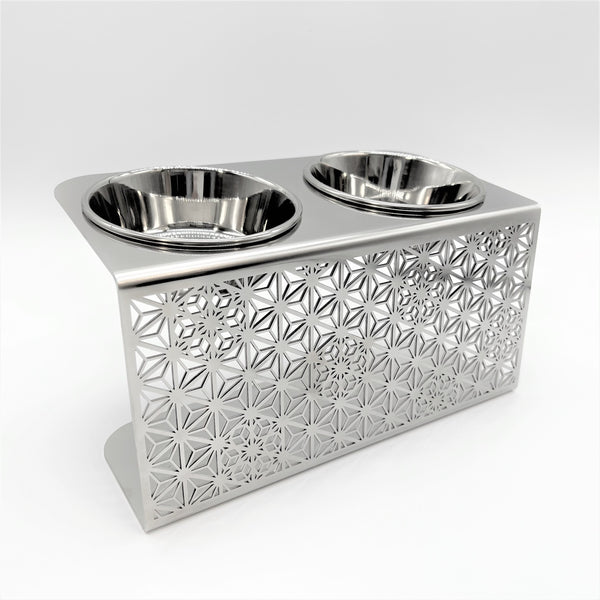 オールステンレス ペットボウルスタンド