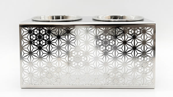 オールステンレス ペットボウルスタンド