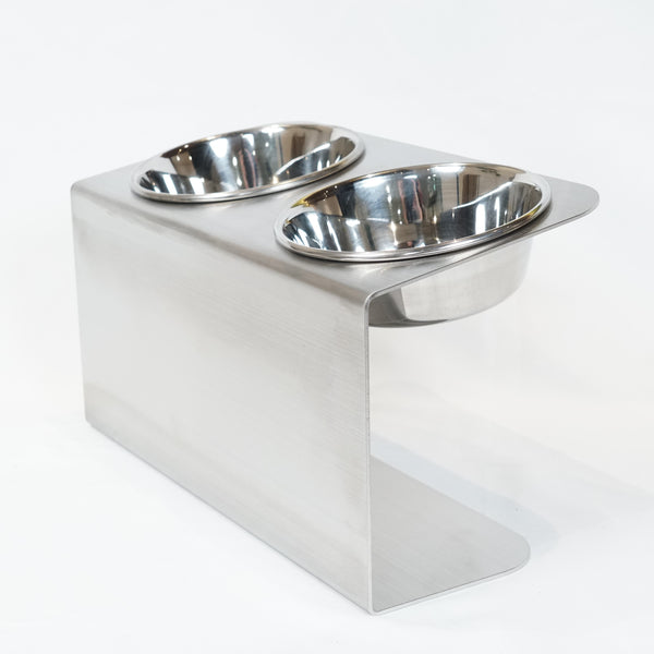 オールステンレス ペットボウルスタンド