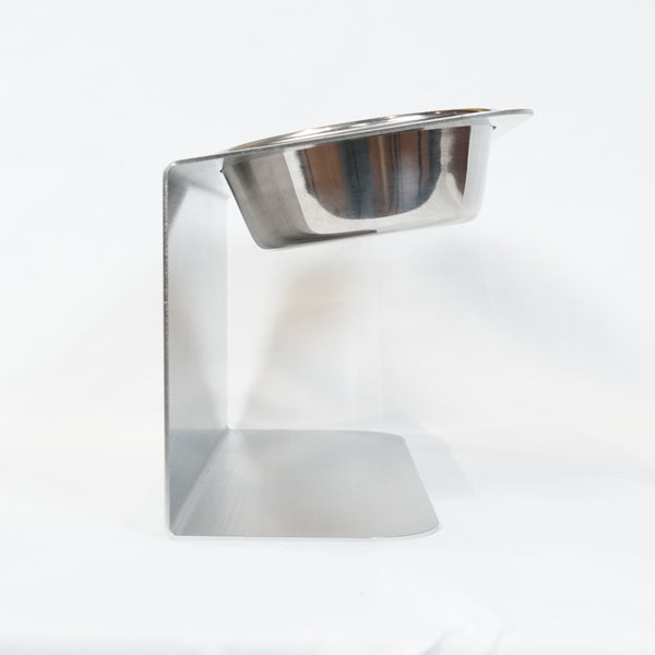 オールステンレス ペットボウルスタンド