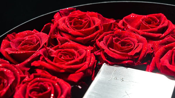 薔薇プリザーブドフラワーギフトBOX【Lsize】