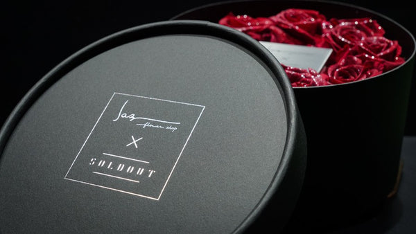 薔薇プリザーブドフラワーギフトBOX【Msize】